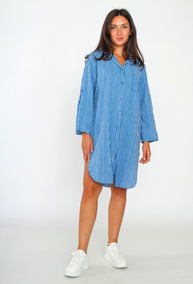 Wholesaler Catherine Style - Striped print blouse