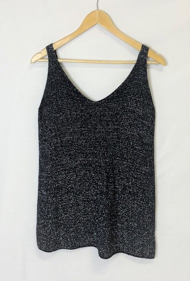 Wholesaler Catherine Style - Sparkly knit tank top