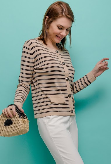 Wholesaler Catherine Style - striped vest
