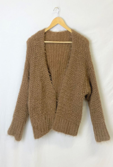 Grossiste Catherine Style - Gilet tricotés ouvert