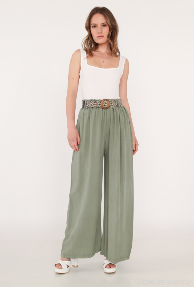 Wholesaler Catherine Style - Wide flowing pants with belt