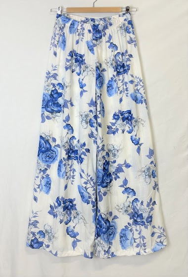 Wholesaler Catherine Style - Flower print trousers