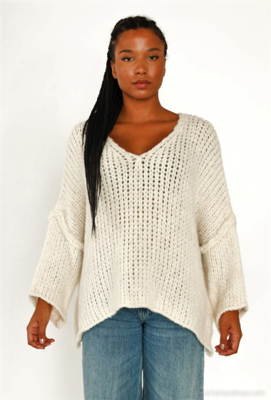 Wholesaler Catherine Style - Cloudy Soft Chunky Knit Sweaters