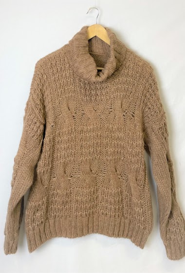 Wholesaler Catherine Style - Turtleneck cable knit sweaters