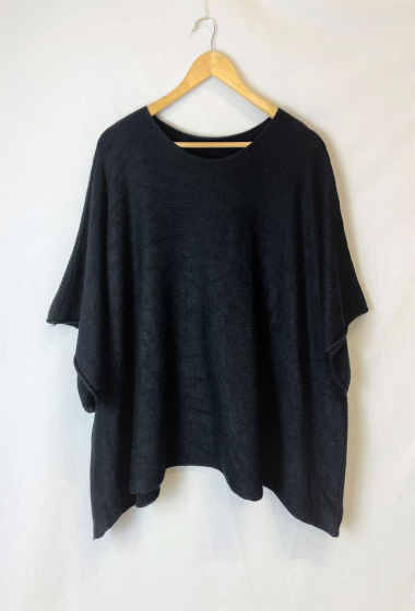 Wholesaler Catherine Style - Thick sweaters with loose short sleeves