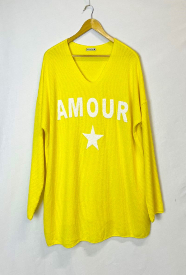 Wholesaler Catherine Style - Starry AMOUR textured sweaters
