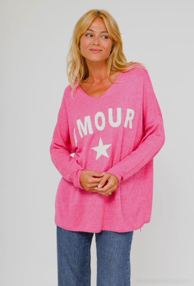 Wholesaler Catherine Style - Starry AMOUR textured sweaters