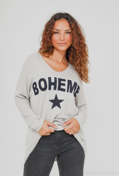 Wholesaler Catherine Style - Starry BOHEME textured sweaters