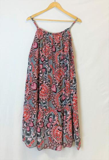 Wholesaler Catherine Style - Fluid dress with starfish print strap