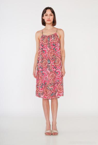 Wholesaler Catherine Style - Fluid dress with starfish print strap