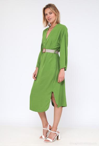 Wholesaler Catherine Style - Flowing belted dress
