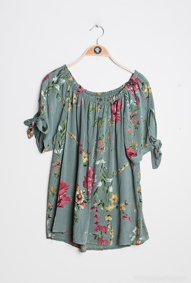 Wholesaler C'Belle - Flower print blouse