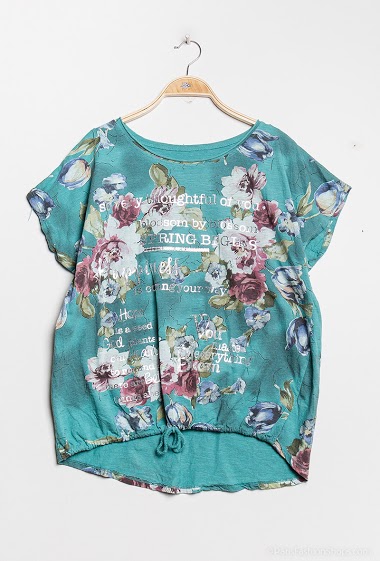 Großhändler C'Belle - Flower print blouse