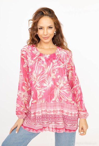 Wholesaler C'Belle - Printed blouse