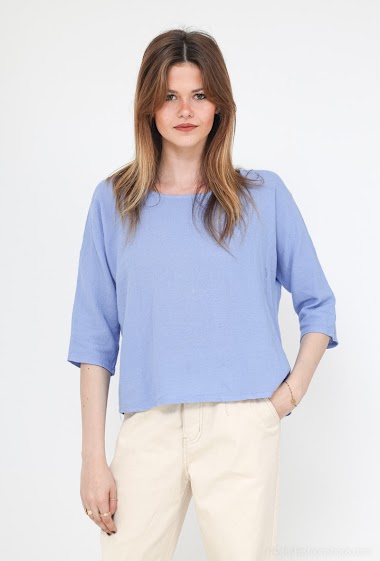 Wholesaler C'Belle - Plain blouse