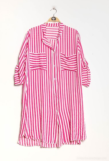 Wholesaler C'Belle - Striped shirt