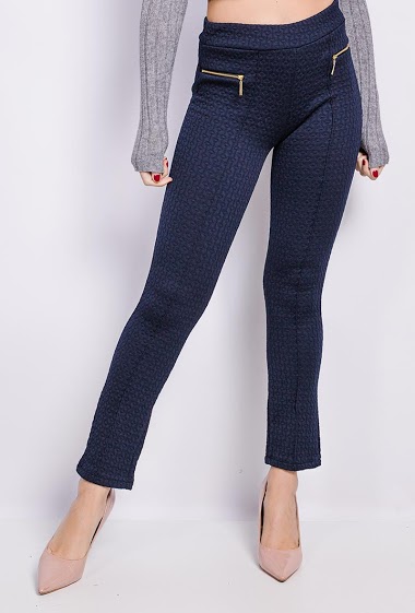 Wholesaler C'Belle - Textured leggings