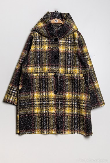 Großhändler C'Belle - Checkered coat