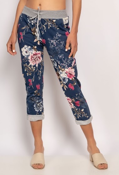 Großhändler C'Belle - Flower print pants