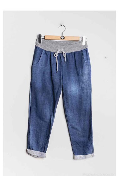 Wholesaler C'Belle - Pants with elastic waist
