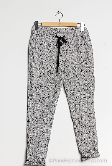 Wholesaler C'Belle - Leopard print jogger pants