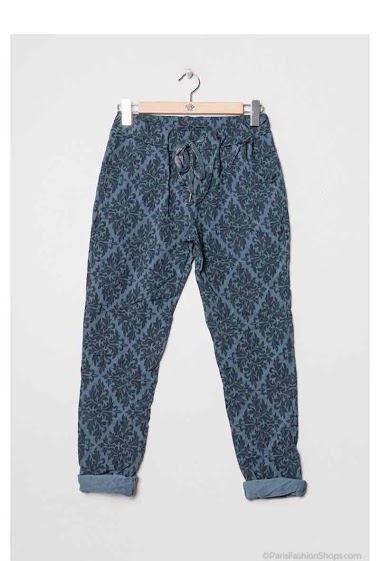 Wholesaler C'Belle - Printed casual pants