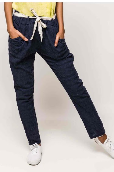 Wholesaler C'Belle - Linen and cotton pants