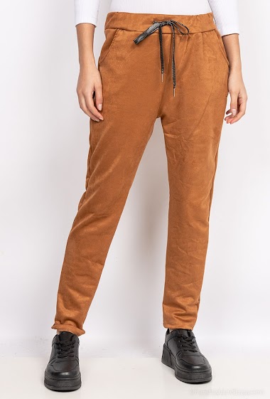 Wholesaler C'Belle - Suede pants