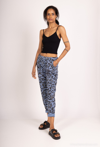 Wholesaler C'Belle - Leopard print pants