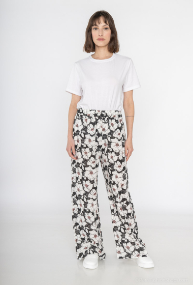 Wholesaler C'Belle - Light flower print pants