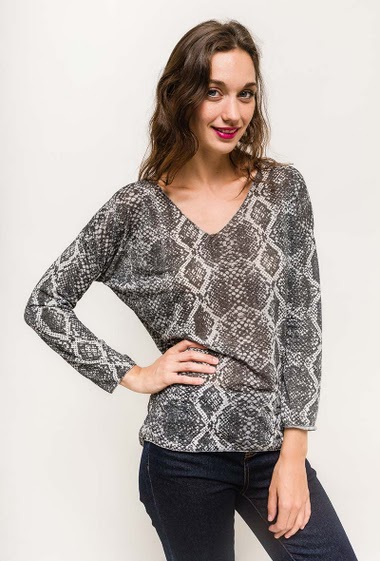 Wholesaler C'Belle - Sweater with prints