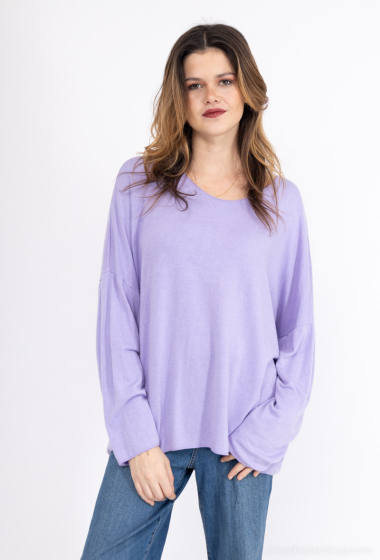 Wholesaler C'Belle - Plain sweater
