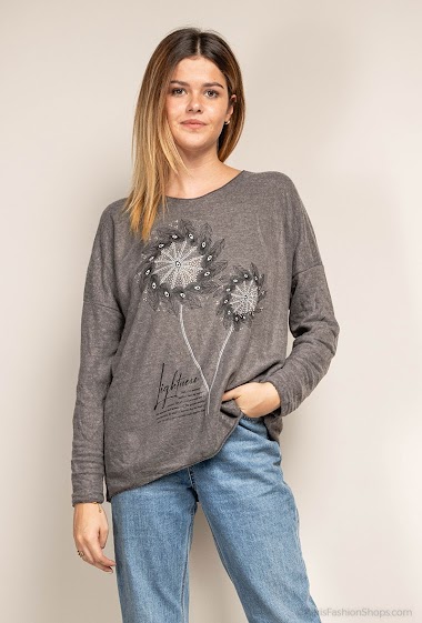 Großhändler C'Belle - Printed sweater