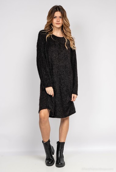 Wholesaler C'Belle - Long fuzzy sweater