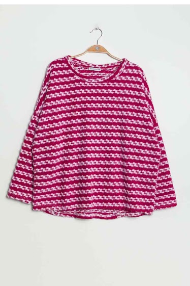 Wholesaler C'Belle - Striped sweater