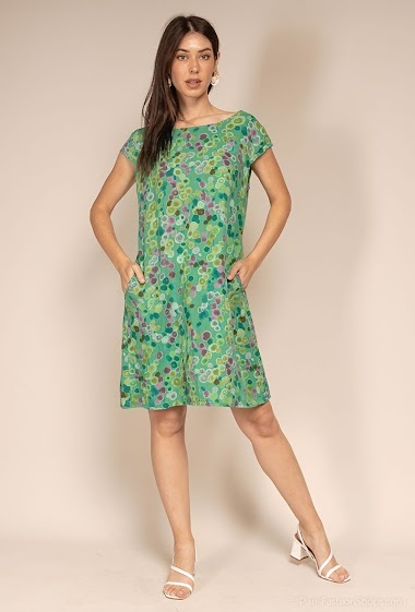 Wholesaler C'Belle - Graphic printed dress