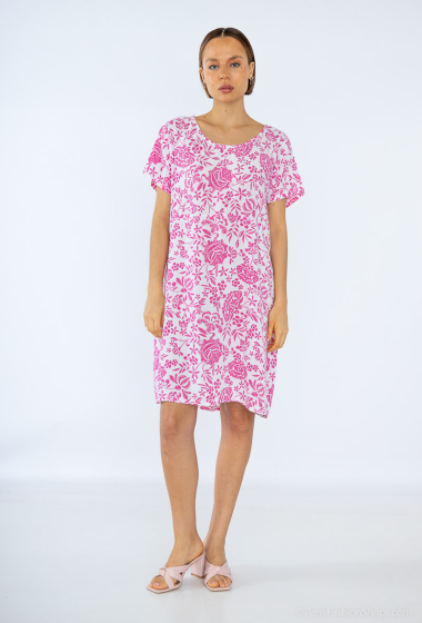 Wholesaler C'Belle - Short flower print dress