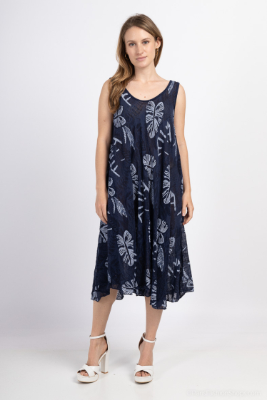 Wholesaler C'Belle - Leaf print dress