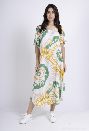 Wholesaler C'Belle - Spiral print dress