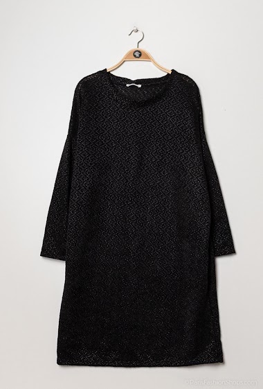 Wholesaler C'Belle - Chenille knit sweater dress