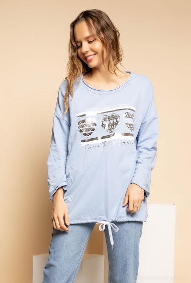 Wholesaler C'Belle - Printed sweatshirt