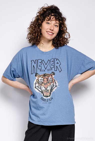 Wholesaler C'Belle - T-shirt with tiger