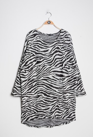 Wholesaler C'Belle - Zebra tunic