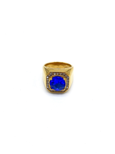 Wholesaler Cecile II - Stainless steel ring with zirconia stone