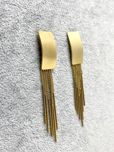 Wholesaler Cecile II - Steel earring