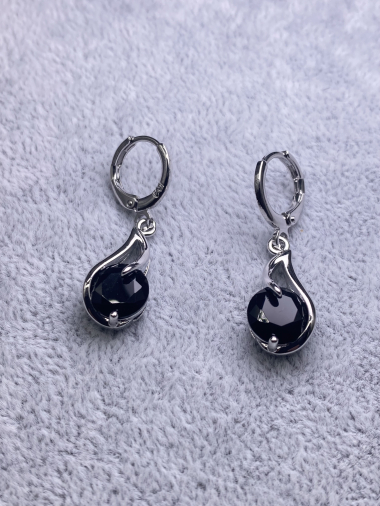 Wholesaler Cecile II - Silver plated copper earring