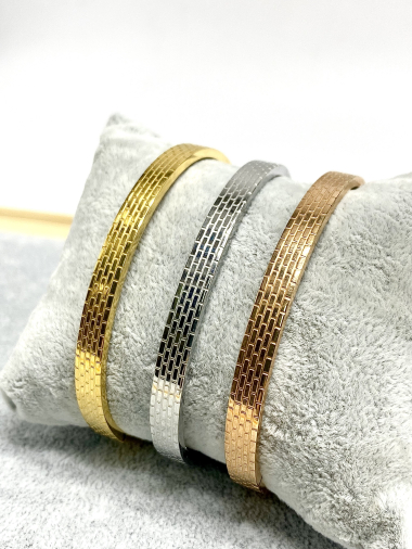 Wholesaler Cecile II - Stainless steel bangles