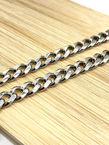 Wholesaler Cecile II - Cuban mesh steel necklace chain