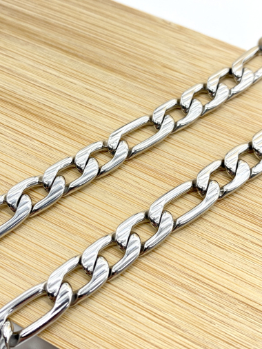 Wholesaler Cecile II - Figaro mesh steel chain