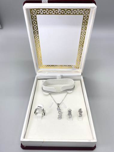 Mayorista Cecile II - Caja regalo mujer Paure bañada en plata